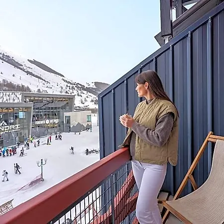 酒店 Les 2 Alpes L'oree Des Pistes 莱德萨阿尔卑斯